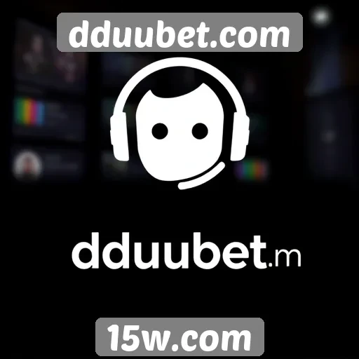 Interação com o suporte ao cliente no dduubet.com