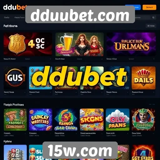 A diversidade de jogos oferecidos pelo dduubet.com